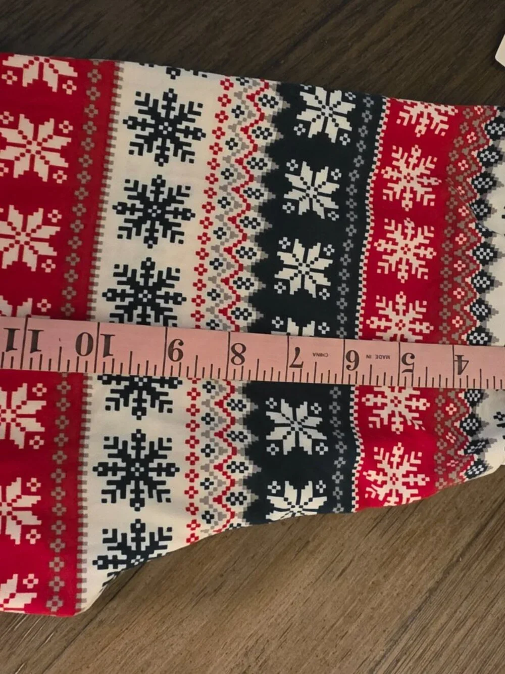 Jaclyn Girls Fair Isle Snowflake Pajama Set NWT Size 12 Christmas